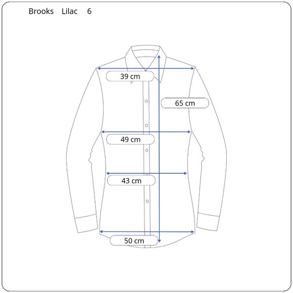 Brooks Brothers Women Button Up Shirt Lilac Stripe Double Collar Size US 6 - Picture 3 of 9